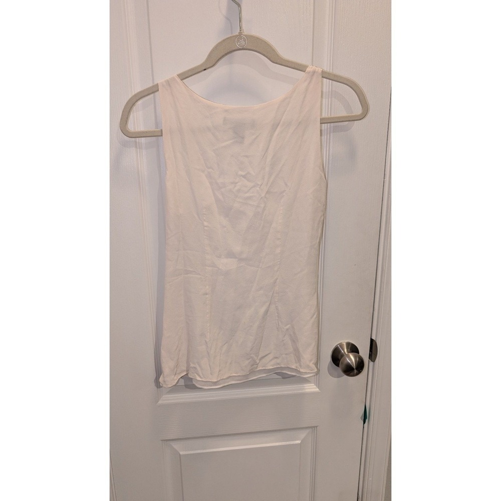 WHBM Silk‎ Ruffle Tank Size XS - Picture 5 of 6